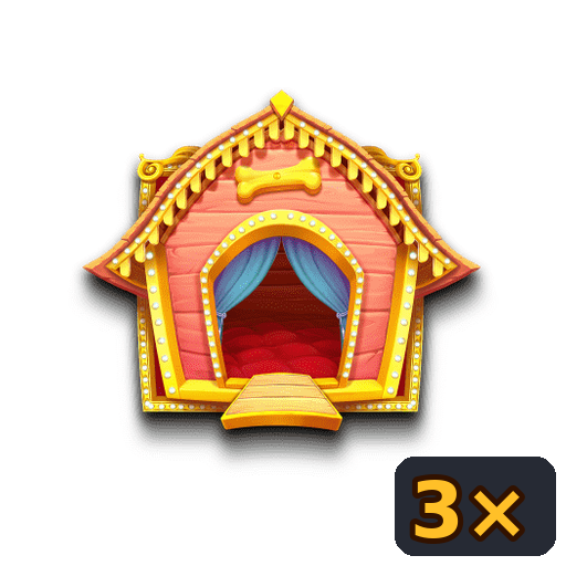Wild с множителем x3 в The Dog House Classic